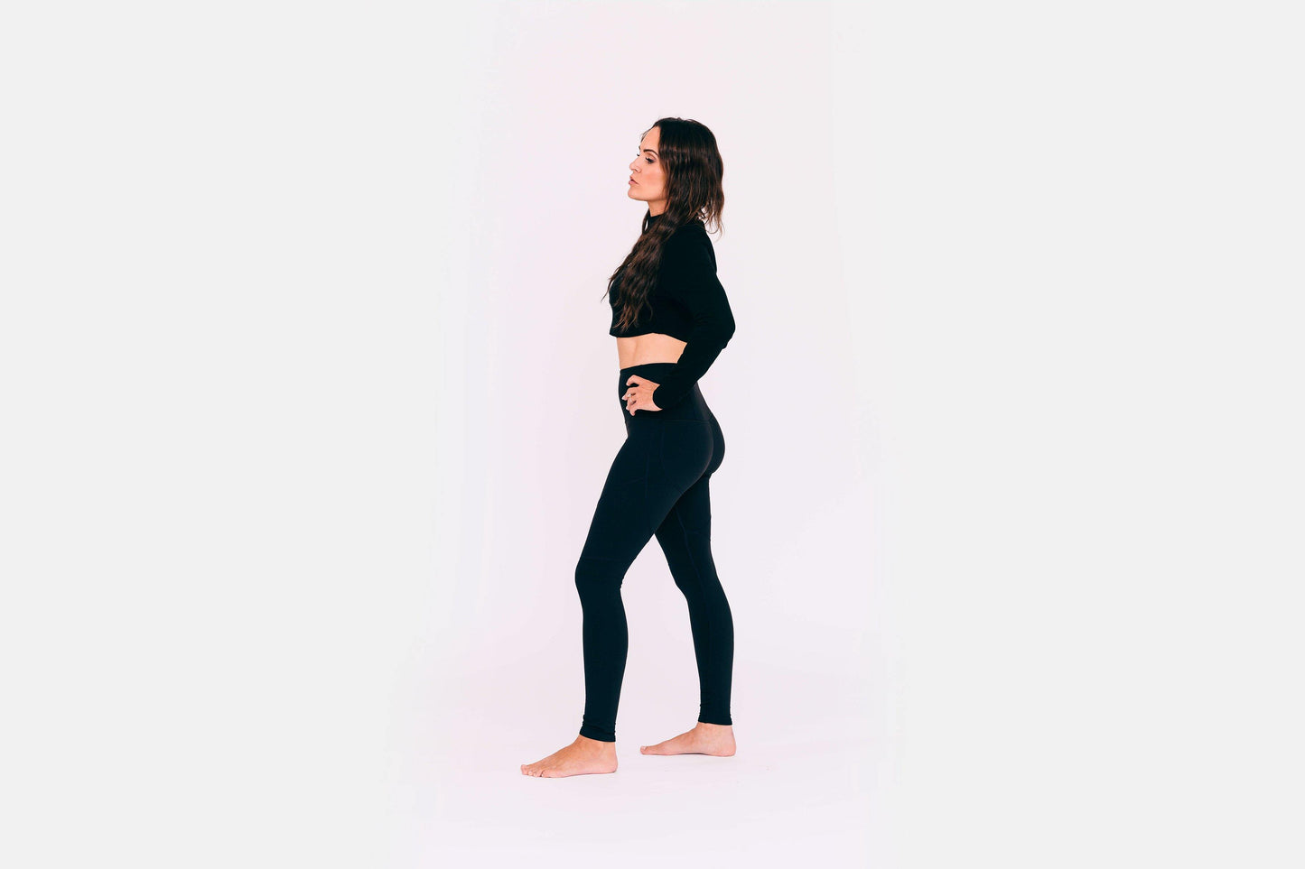 *model is wearing size S legging with our thick butt pads
